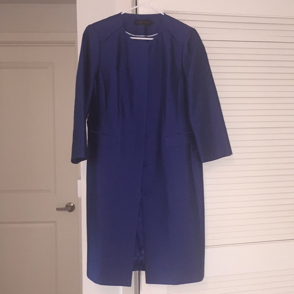 Royal Blue Dress Coat